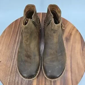 Born | Shoes | Born Boots Womens 75 Brown Distressed Leather  display picture 1